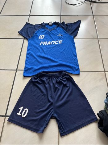 Ensemble short et maillot foot garçon 19 ans
