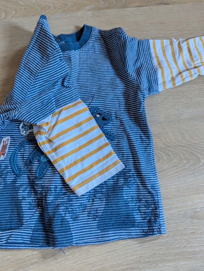 Ensemble t-shirt et pantalon Catimini 6 mois - photo numéro 3