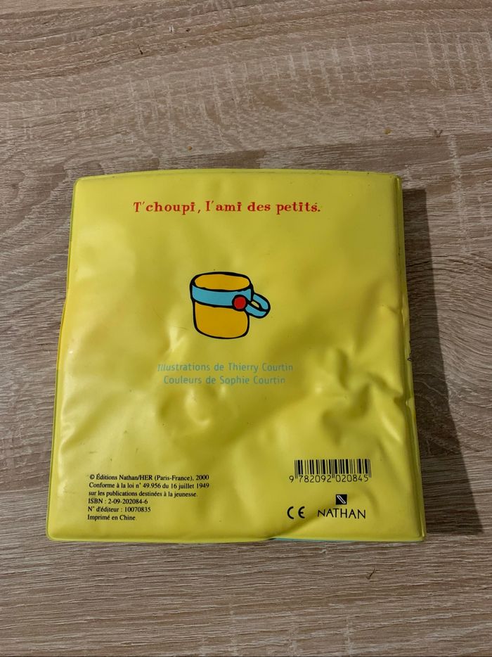 Livre de bain T’choupi à la mer - photo numéro 2