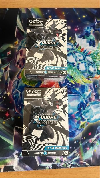 Duo de Bundle Pokemon Foudre Noire Ev10.5 .