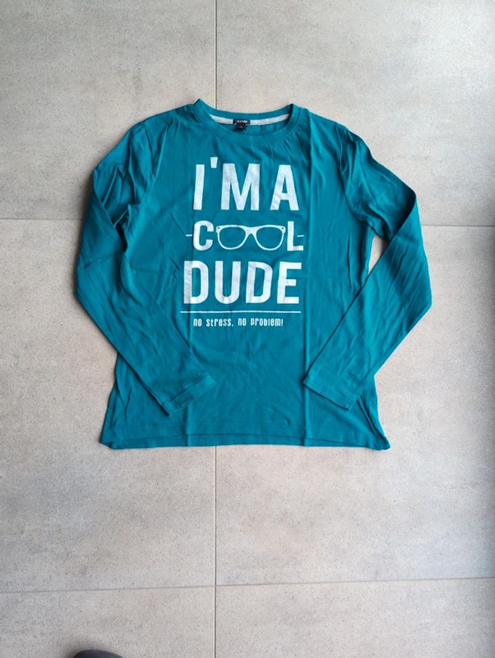 T-shirt manches longues imprimé