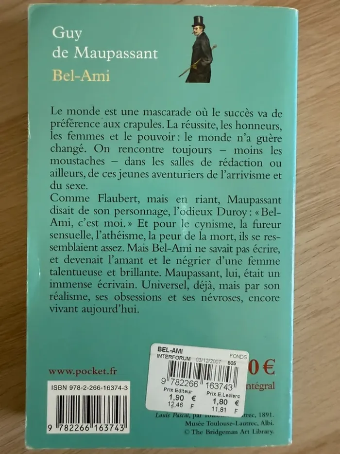 Guy de Maupassant Bel ami - photo numéro 2