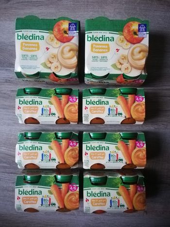 Repas bébé 4 /6 mois