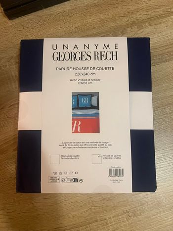 Parure housse de couette