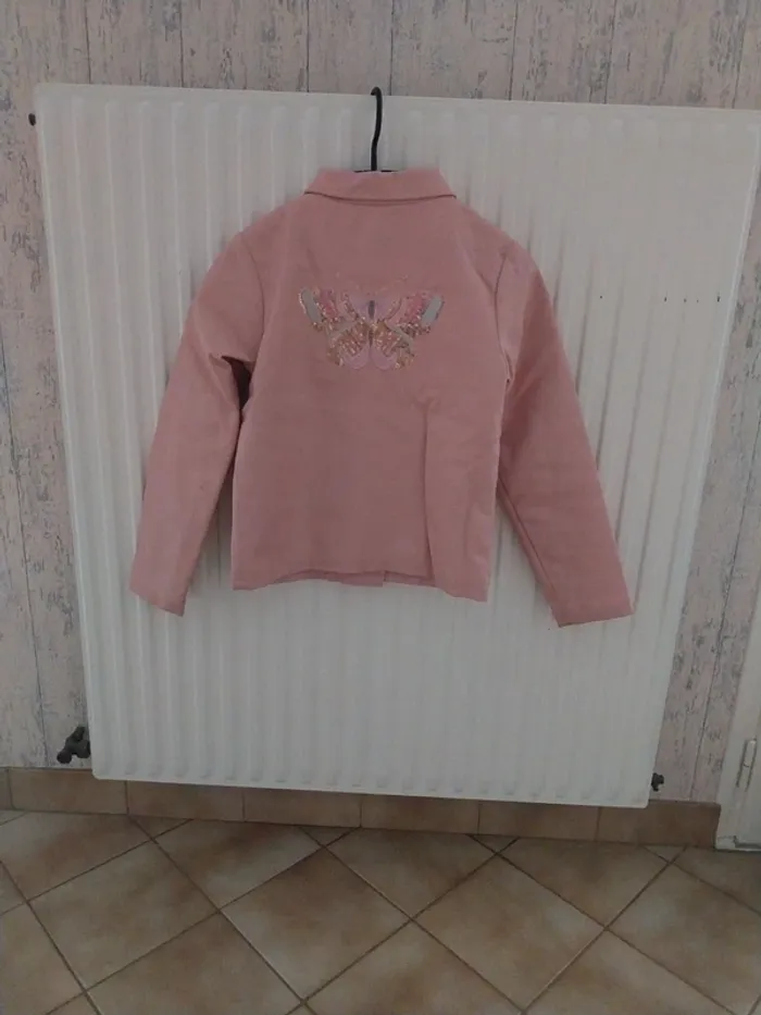 Veste en simili cuir 10 ans - photo numéro 2
