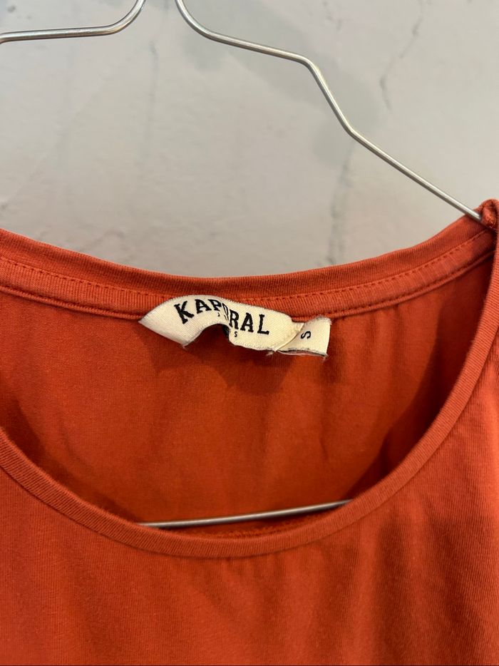 T-shirt Kaporal S corail - photo numéro 3