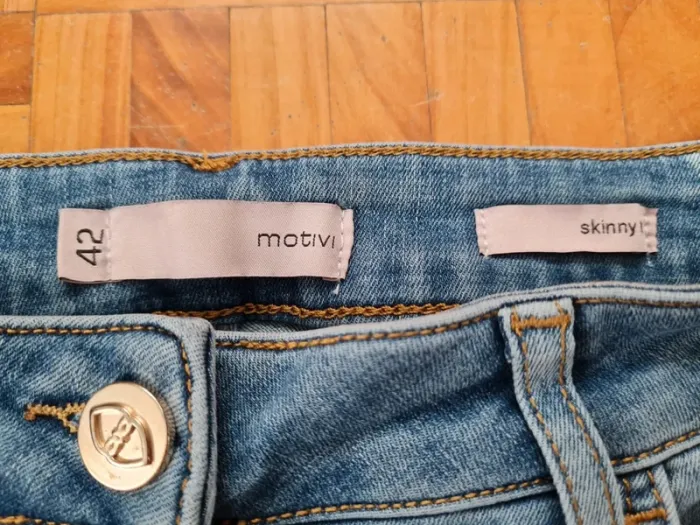 Jeans femme taille haute Motivi T38 FR - photo numéro 9