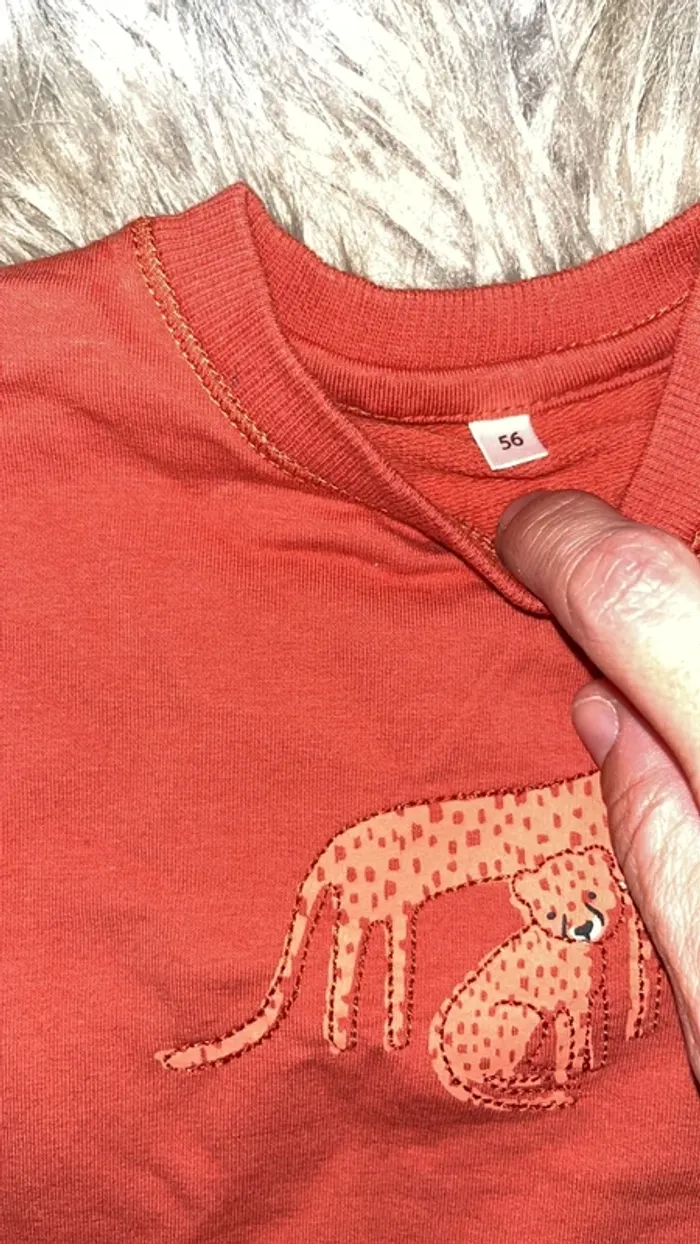 Pull rouillé 56 cm zeeman neuf - photo numéro 3