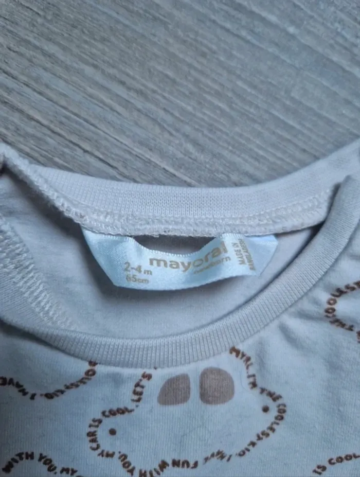 T shirt ML mayoral 65cm - photo numéro 2