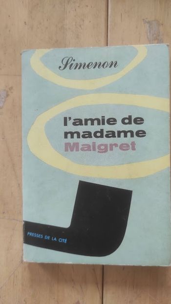 L'amie de Madame Maigret Georges Simenon Presses de La Cité 1957