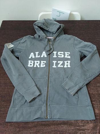 Sweat zippé A l'aise Breizh