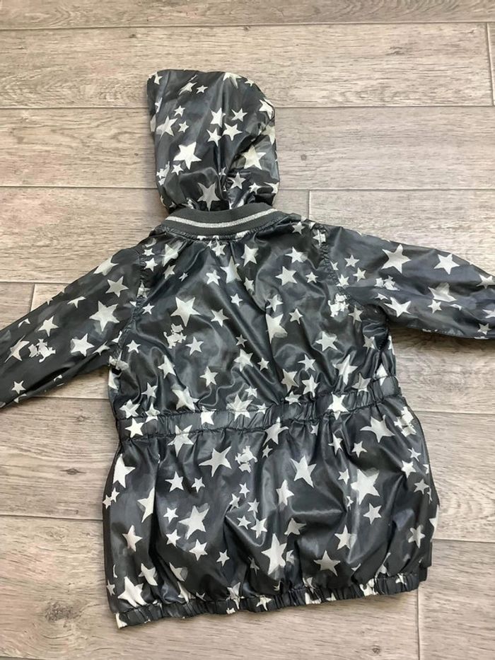 Veste coupe vent Chipie 2 ans Gris / étoiles blanches - photo numéro 6