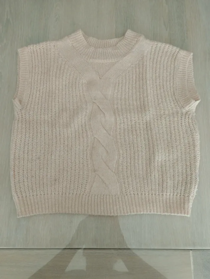 Pull sans manche