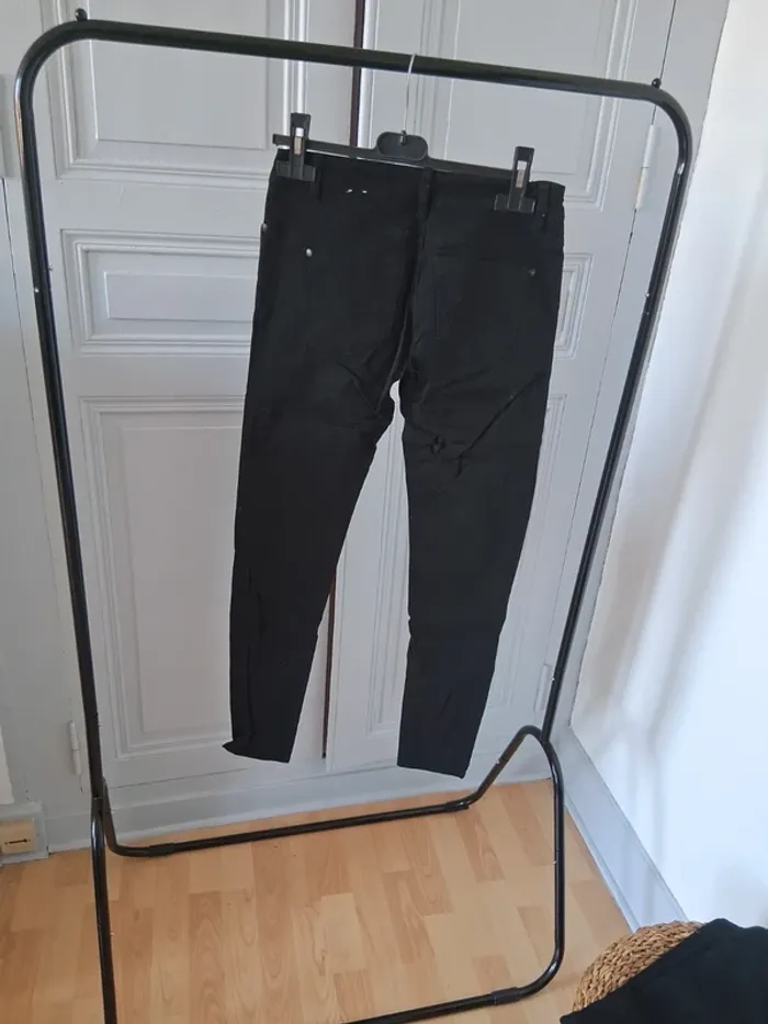 Lot de 2 jeans slim noir - Mim - 36/S - photo numéro 3