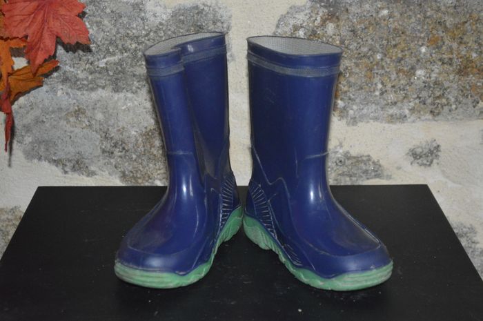 botte de pluie bleu 25