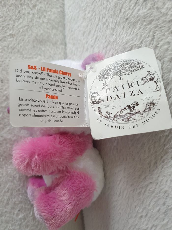 Peluche Wild Republic panda neuve - photo numéro 7