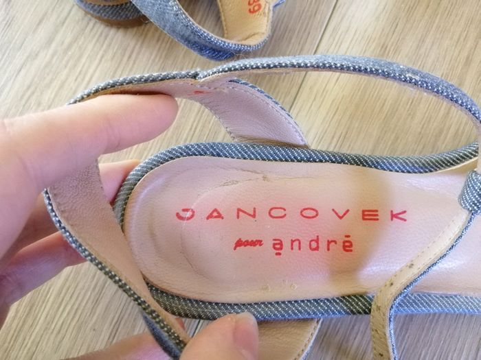 Sandales en jean - photo numéro 2