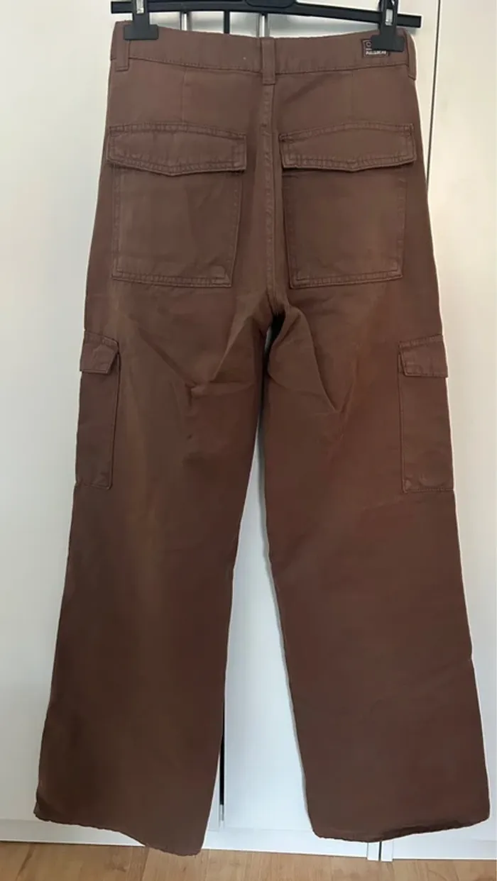 Pantalon cargo taille haute - photo numéro 5