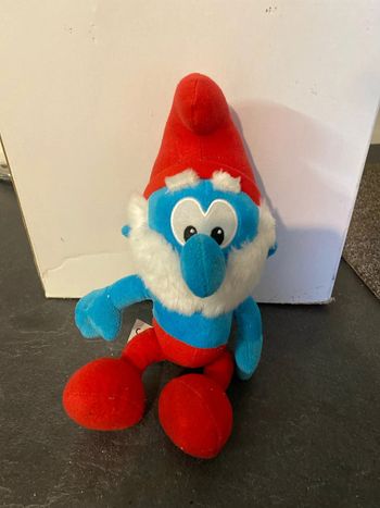 Grand Schtroumpf peluche