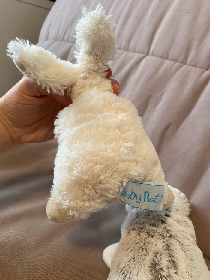Lot de 2 peluches bébé - photo numéro 4