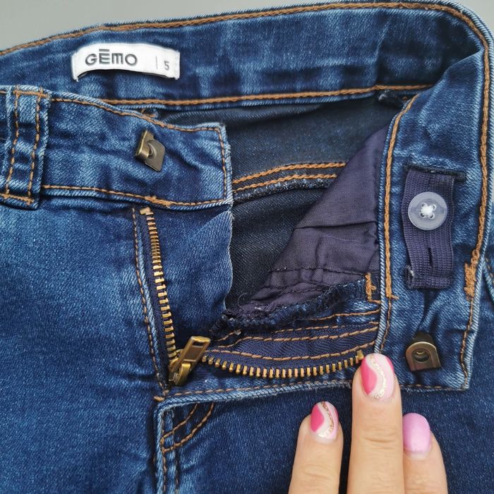 Pantalon jeans 5 ans fille Gémo - photo numéro 4
