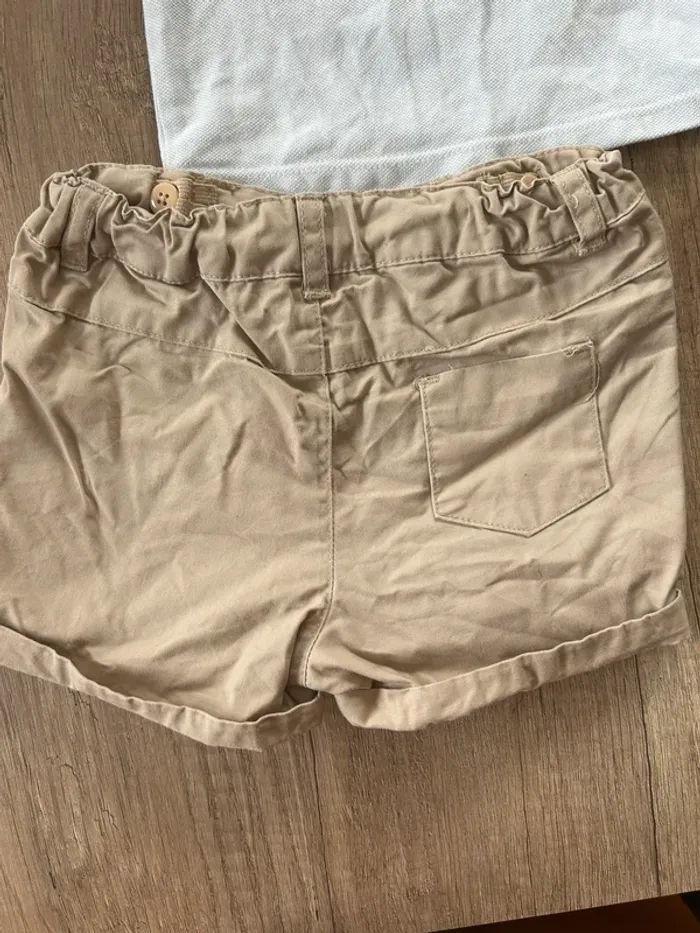 Ensemble short t-shirt manches courtes 12 mois - photo numéro 4