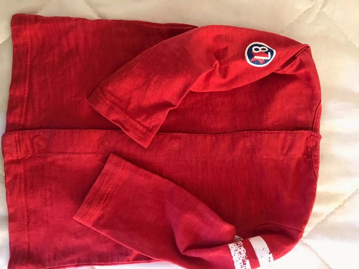 Tee shirt manche longue pressions au dos - photo numéro 4