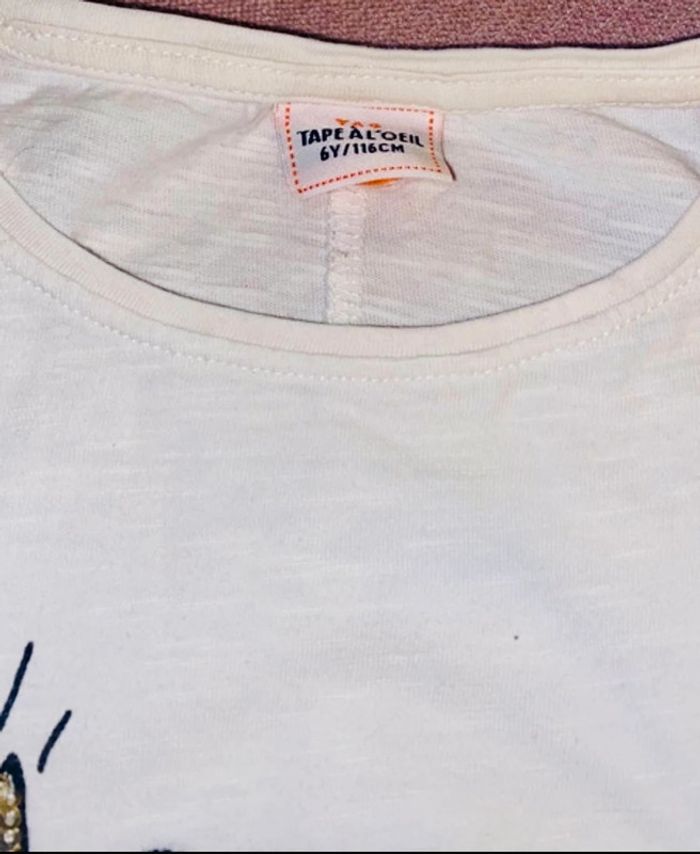 Lot 6 ans fille (6 hauts+1 jean) Zara & tao - photo numéro 11