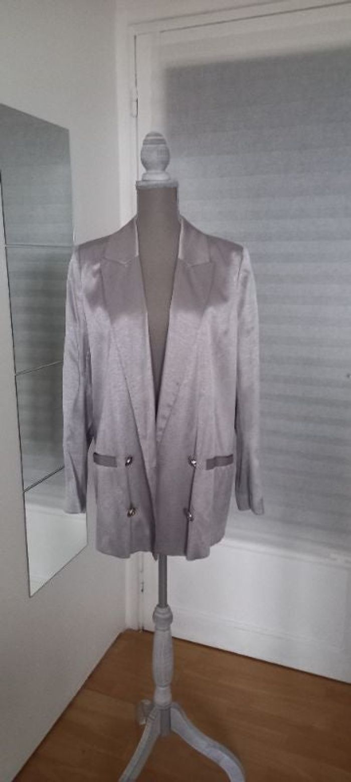 Blazer argenté