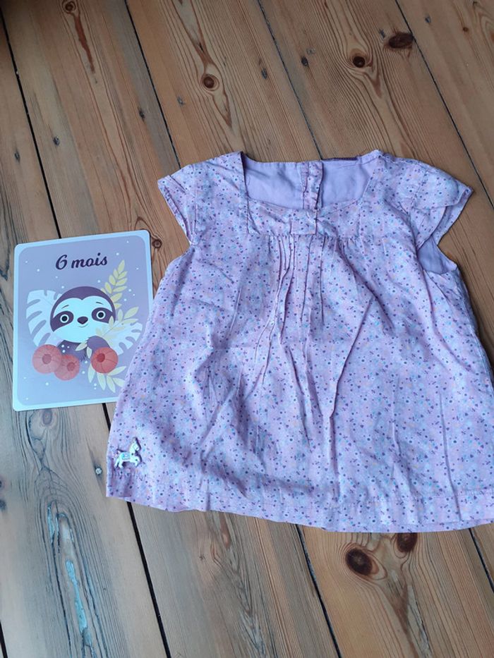 Robe/Tunique légère à fronces 6m