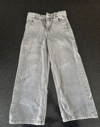 Gémo - jean large gris fille 8 ans