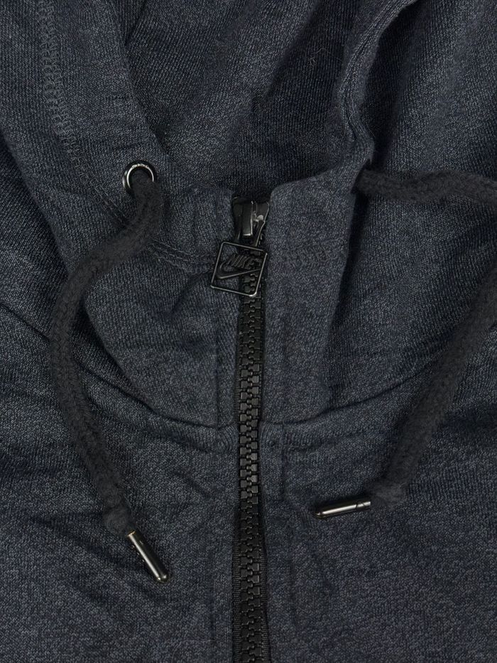 Nike Hoodie Zippé Homme taille L Sweat à Capuche Gris Anthracite Full Zip Sportswear #00225 - photo numéro 9