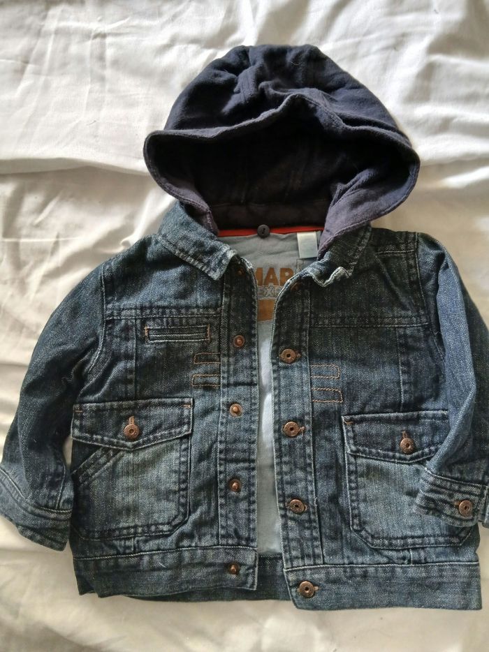 Veste en jean  obaïbi 12 mois