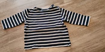 Pull 12 mois marin