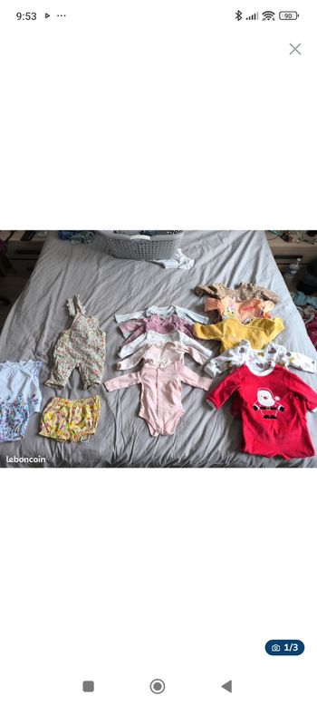 Lot de vêtements fille