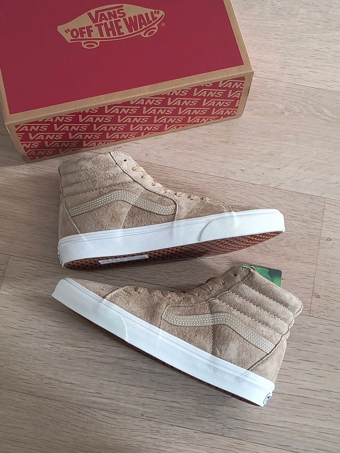 Chaussures montantes Vans old skool en nubuck taille 42 neuves - photo numéro 2