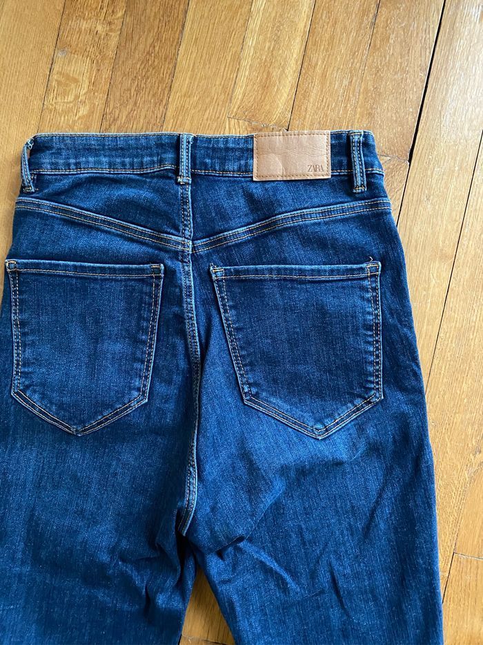 Jeans  Zara bleu - photo numéro 9