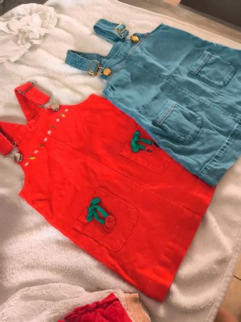 2 robes salopettes sergent major
