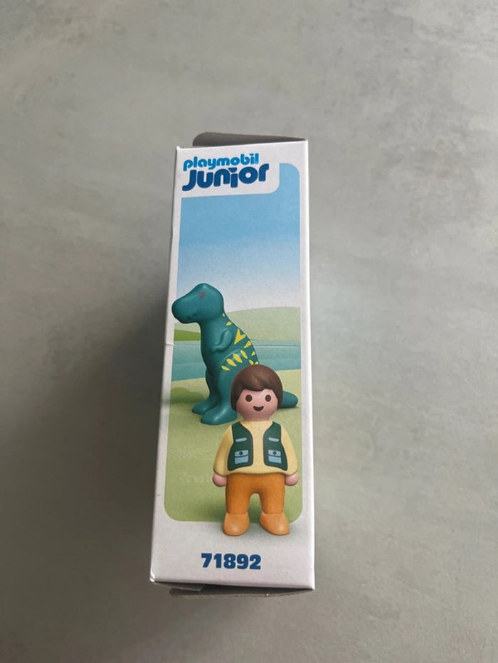 Playmobil Junior - Set junior garçon et dinosaure - photo numéro 3