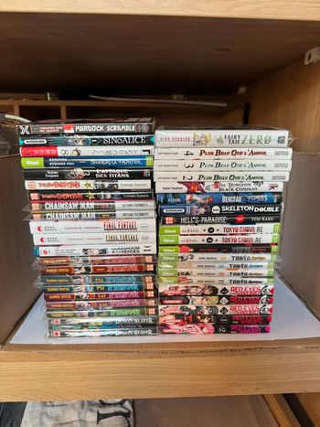 Différent mangas 2€/u