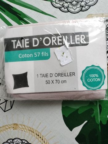 Taie d'oreiller