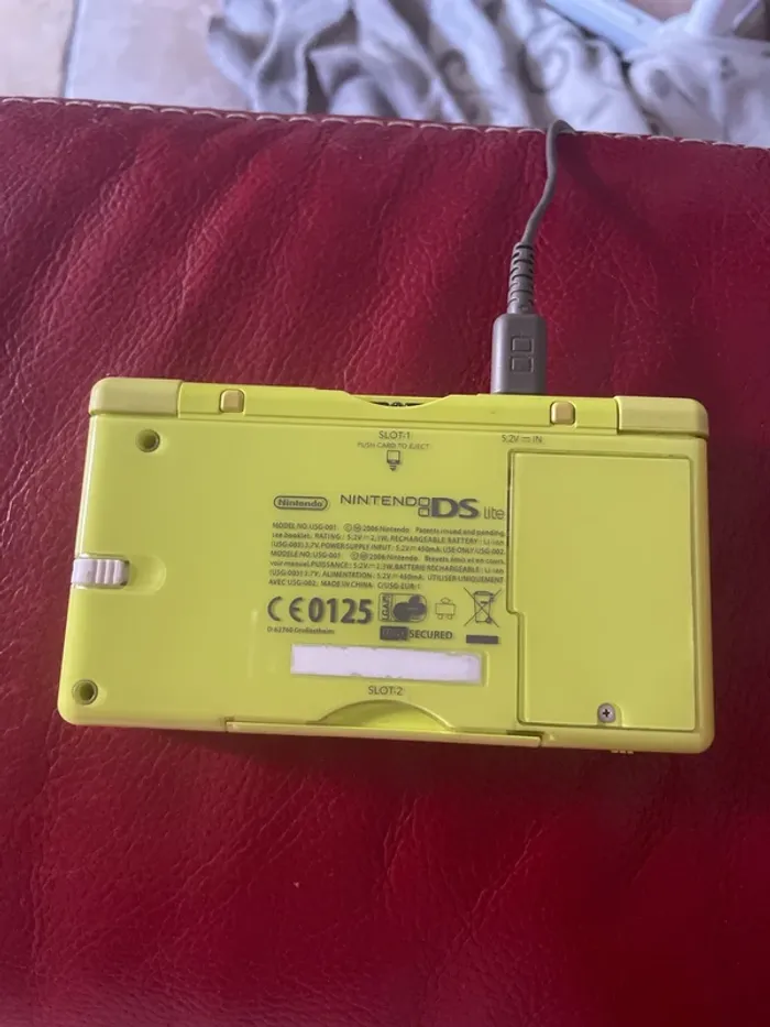 Nintendo DS Lite verte pomme 🍏 - photo numéro 4