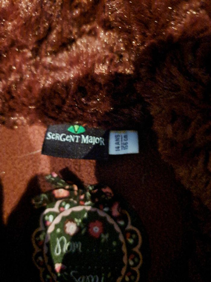 Superbe parka violine sergent major doublure polaire - photo numéro 9