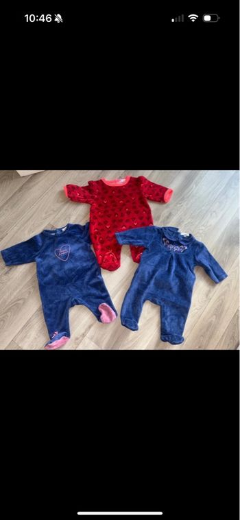 Lot pyjama 1 mois