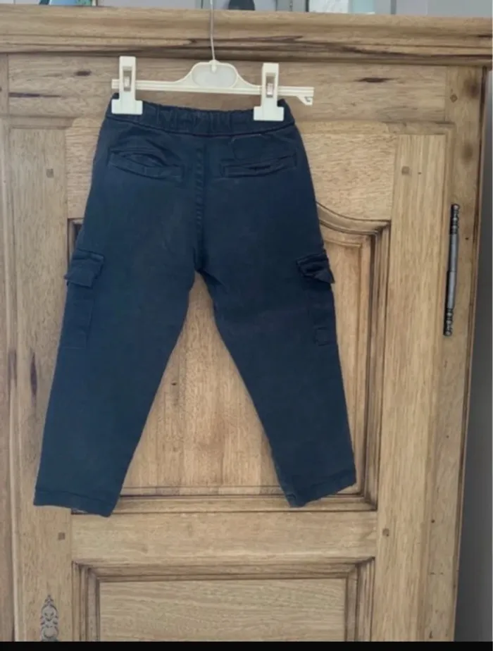 Pantalon cargo gris - photo numéro 2