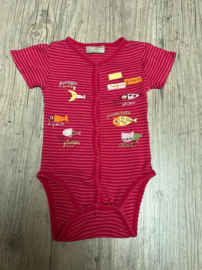 Lot de 2 body taille 18/24 mois - photo numéro 2