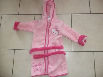 peignoir 18mois hello kitty