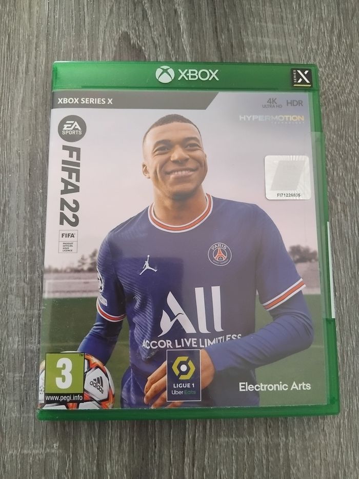 Jeux vidéo xbox fifa22 neuf - photo numéro 1