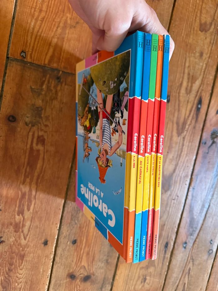 Bords couleurs - Lot de 5 livres bd albums Caroline Pierre Probst damiers - photo numéro 5
