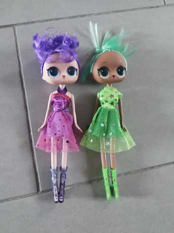 2 grandes poupées LOL